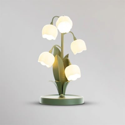 Lámpara de mesa Green Lily HL1183
