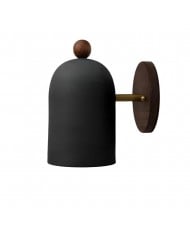 Minimalistyczna lampa ścienna Japandi Tube Travertine HL1286