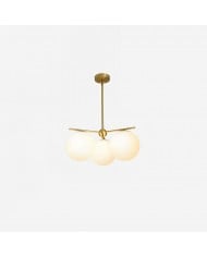 Elegant Travertine Cream Style Chandelier HL1268