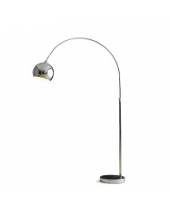 Lampadaire contemporain en tissu à pois arc HL1119