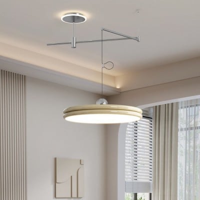 Rocker Movable Arm Flying Saucer Pendant Light HL1311 Rocker Movable Arm Flying Saucer Pendant Light HL1311