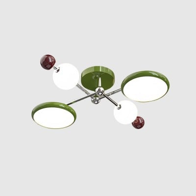 Lampada da soffitto Nordic Sputnik - Lampada a disco LED ramificata Bauhaus HL1326