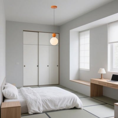 Kleurrijke glazen bolvormige hanglamp - Nordic Globe Lamp voor bar HL1331