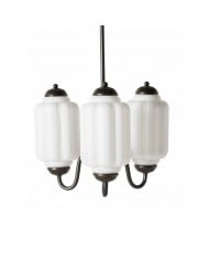 Industriële meerkoppige lineaire koepelvormige kroonluchter HL1083 Industriële meerkoppige lineaire koepelvormige kroonluchter HL1083