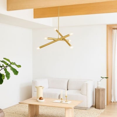 Borvia Adjustable Chandelier - Modern Trace Light with Flexible Arms HL1447
