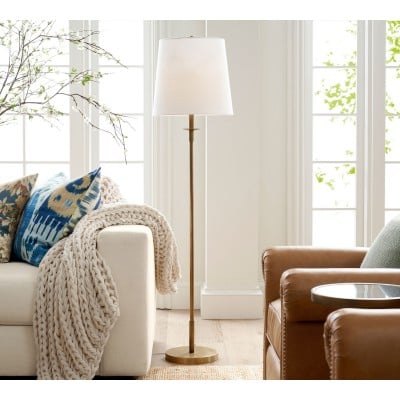 Rowan Articulating Floor Lamp - Adjustable Iron Design for Task Lighting HL1535 Rowan Articulating Floor Lamp - Adjustable Iron Design for Task Lighting HL1535