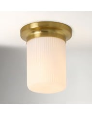 Rivolence plafondlamp inbouw - Minimal Globe Brass Lighting HL1517