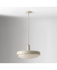 Suspension minimaliste en verre Lumivelle – Hauteur réglable et intensité variable HL1483