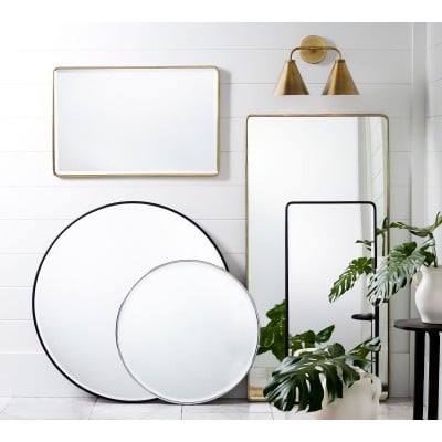 Korvi Iron Tapered Sconce Light - Wall Fixture in Black or Brass HL1426 Korvi Iron Tapered Sconce Light - Wall Fixture in Black or Brass HL1426