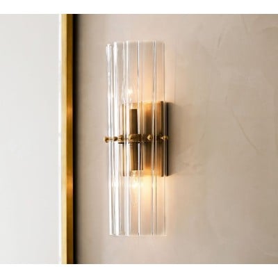 Applique murale en cristal Lumora – Éclairage élégant pour couloir et chambre HL1590