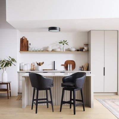 Crelina Minimalist Flush Mount Lighting - Modern Ceiling Fixture for Any Room HL1487 Crelina Minimalist Flush Mount Lighting - Modern Ceiling Fixture for Any Room HL1487