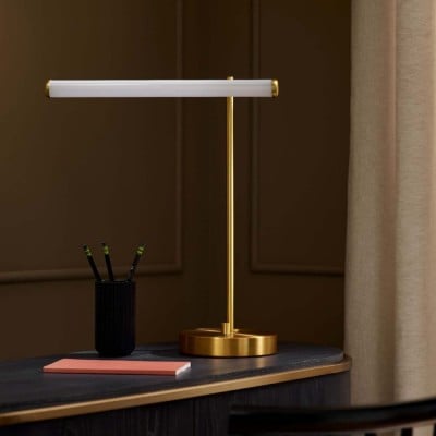 Voro Modern LED USB Table Lamp - Sleek Metal Desk & Bedside Lighting HL1449 Voro Modern LED USB Table Lamp - Sleek Metal Desk & Bedside Lighting HL1449
