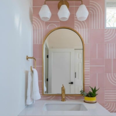 Applique murale multi-têtes Merin pour coiffeuse - Lampe sculpturale en métal et verre HL1442