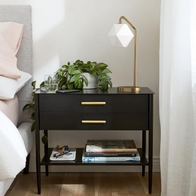 Lampe de table lumineuse en verre à facettes géométriques Talvior HL1482