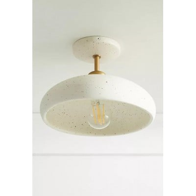 Radiica keramische plafondlamp met stippen – handgemaakte accentverlichting HL1389