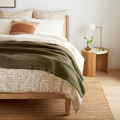 Lampe de table USB en verre Brina - Lampe de chevet moderne et élégante HL1602