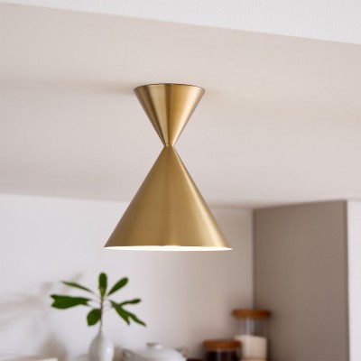 Brivana Semi-Flush Ceiling Light - Modern Home Lighting HL1599 Brivana Semi-Flush Ceiling Light - Modern Home Lighting HL1599