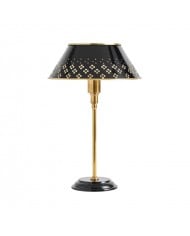 Lampe de travail Revalis en verre à fleurs – Éclairage moderne à pétales givrés HL1388