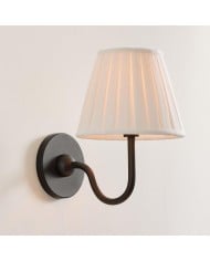 Kinkiet Fibura Sleek Metal Linen Shade – montowany na ścianie, HL1591