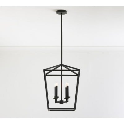 Rowan Bronze and Brass Lantern Pendant Light - Steel Hanging Ceiling Fixture HL1541 Rowan Bronze and Brass Lantern Pendant Light - Steel Hanging Ceiling Fixture HL1541