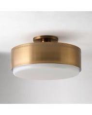 Alverin Flush Mount Ceiling Light - Minimalist Metal Fixture for Modern Homes HL1503