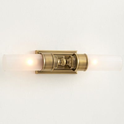 Applique murale double tube Kalvora - Éclairage vintage élégant pour la maison HL1431