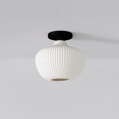 Rivrona Glazen Plafondlamp - Modern Champagne Globe Design HL1623