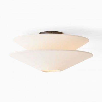 Solivara Flushmount Recessed Milky White Glass Simple Ceiling Lamp HL1515 Solivara Flushmount Recessed Milky White Glass Simple Ceiling Lamp HL1515