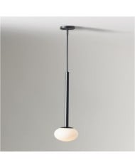 Elorina Pendellampa - Perforerad Metallskärm Champagnebrons HL1469