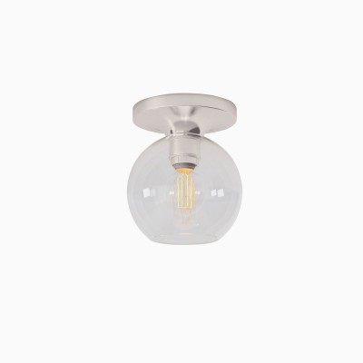 Suspension moderne Selvion Globe - Abat-jour en verre de luxe pour salle de bain résistante à l'humidité HL1477
