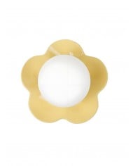 Applique murale rectangulaire moderne de luxe en verre cuivré à 1 ampoule pour salon HL1423