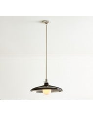 Suspension conique en tissu Conica - Style sculptural et moderne pour espaces cosy HL1567