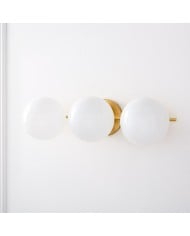 Applique murale Diora - Luminaire moderne en laiton avec abat-jour élégant HL1506