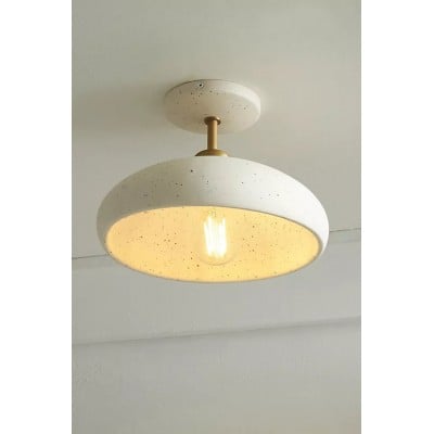 Radiica keramische plafondlamp met stippen – handgemaakte accentverlichting HL1389