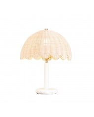 Lampada da tavolo moderna a LED USB Voro - Elegante illuminazione in metallo per scrivania e comodino HL1449