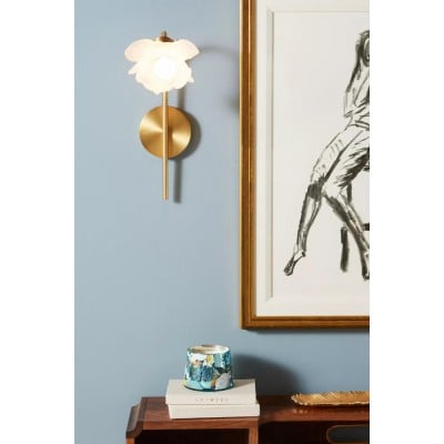 Revalis Glazen Bloemen Kaptafellamp – Moderne Bloemen Wandlamp HL1375