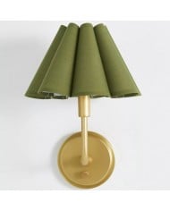 Capigia glazen metalen wandlamp - moderne badkamerlamp met elegante stijl HL1393