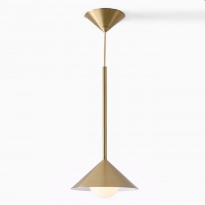 Brivana Verstelbare Hanglamp – Kegelvormige Lampenkap voor Keuken of Eetkamer HL1607