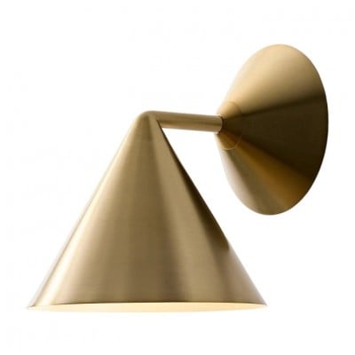 Brivana Sconce Wall Light - Brass Modern Lighting for Bedroom & Hallway HL1620 Brivana Sconce Wall Light - Brass Modern Lighting for Bedroom & Hallway HL1620