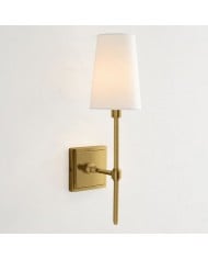 Applique d'extérieur en métal Korvi - Applique murale en aluminium et étain HL1434