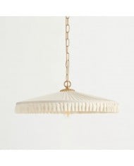 Lumica Capiz Faceted Pendant Light - Elegant Natural Shell Design HL1366