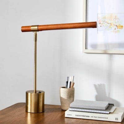 Moss Linear Wood LED Table Lamp – Adjustable USB Charging Lamp HL1638 Moss Linear Wood LED Table Lamp – Adjustable USB Charging Lamp HL1638