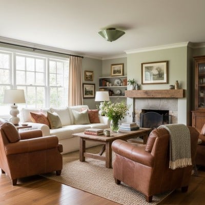 Bellina Taklampa i glas med infälld montering - Mässingsaccent Modern armatur HL1646