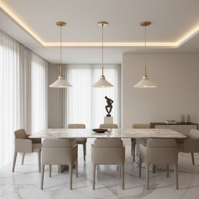 Aurenza Modern Bondgårds Taklampa - Justerbar Skärm för Varm Atmosfär HL1647