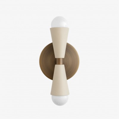 Pyralis Cone Linear Statement Wall Sconce - Modern Two Light Fixture HL1696