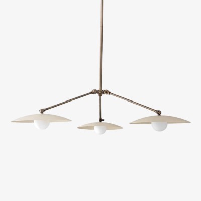 Curva Metall Antik Messing Kronleuchter - Moderne Industrielle Beleuchtung Anhänger HL1763