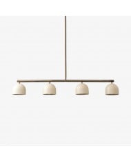 Tierlux Glass Textured Brass Chandelier – Timeless Lighting with Style HL1737