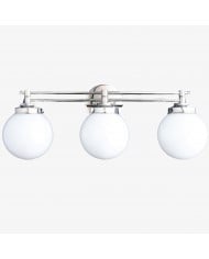 Kinkiet Glorica Glass Globe – wielokolorowa, nowoczesna, minimalistyczna lampa HL1721