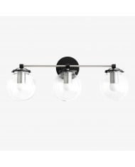 Lampa ścienna Glorica Glass Vanity Light – Art Deco Brass, nowoczesna, HL1754