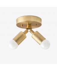 Lampa sufitowa Metio Dome Modern Rustic – połączenie drewna i metalu HL1734